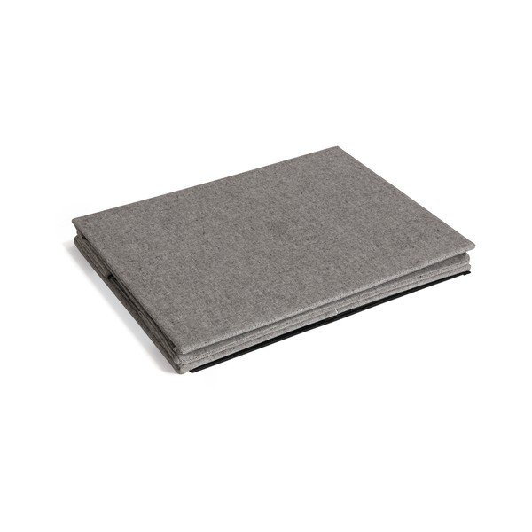 Sivý látkový úložný box s vekom 36x46x25 cm Soft Storage Large – Bigso-image-4