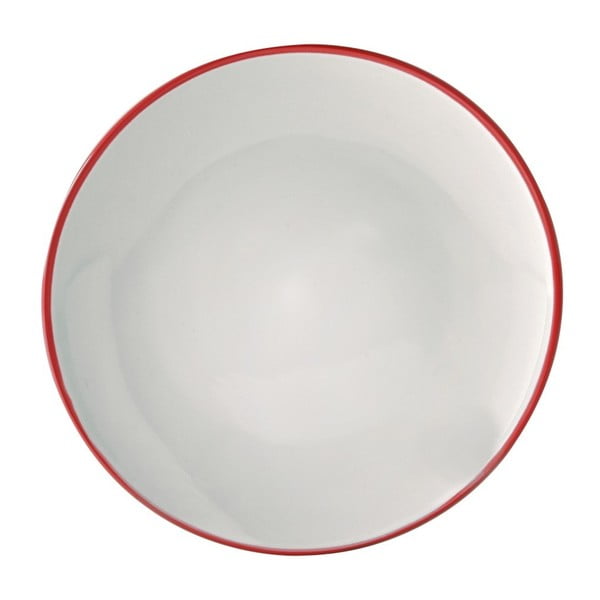 Červený jedálenský tanier Price & Kensington Cosmos, 26,5 cm