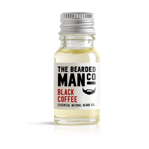 Olej na fúzy The Bearded Man Company Čierna káva, 10 ml
