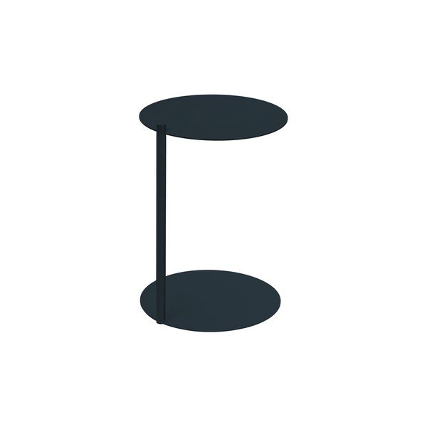 Oceľový okrúhly odkladací stolík 41x40 cm Ande – noo.ma-image-2