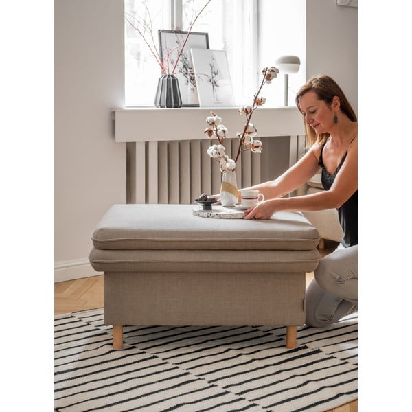 Svetlohnedá podnožka Simon – Miuform-image-2