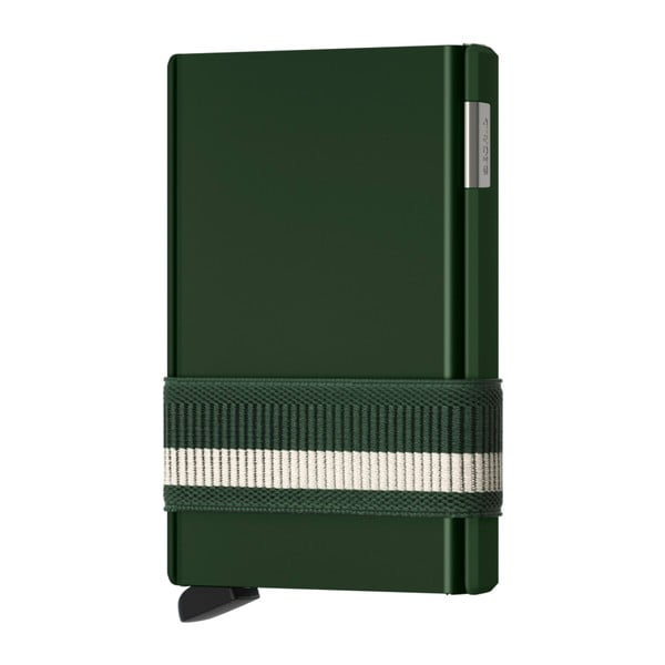 Zelená vysúvacia peňaženka s puzdrom na karty Secrid