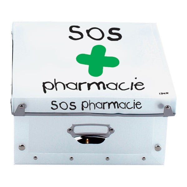 Úložný box na lieky Incidence SOS Pharmacie Small
