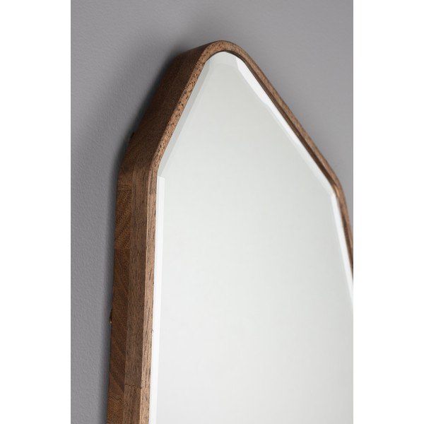 Nástenné zrkadlo s dreveným rámom 39,5x90 cm Basil – Dutchbone-image-2