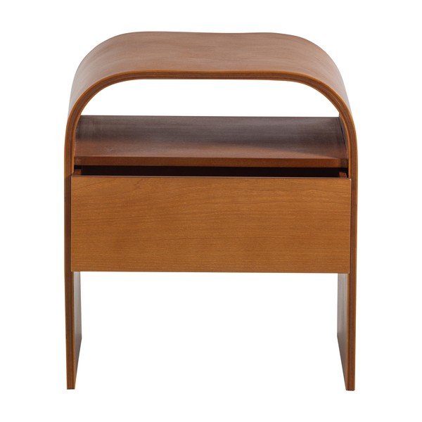 Nočný stolík s poličkami v prírodnej farbe Momo – WOOOD-image-4