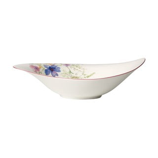 Biela porcelánová šalátová misa s motívom kvetín Villeroy & Boch Mariefleur Serve, 1,15 l