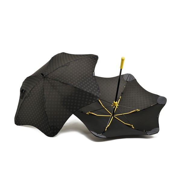 Vysoko odolný dáždnik Blunt Mini+ s reflexným poťahom, žltý
