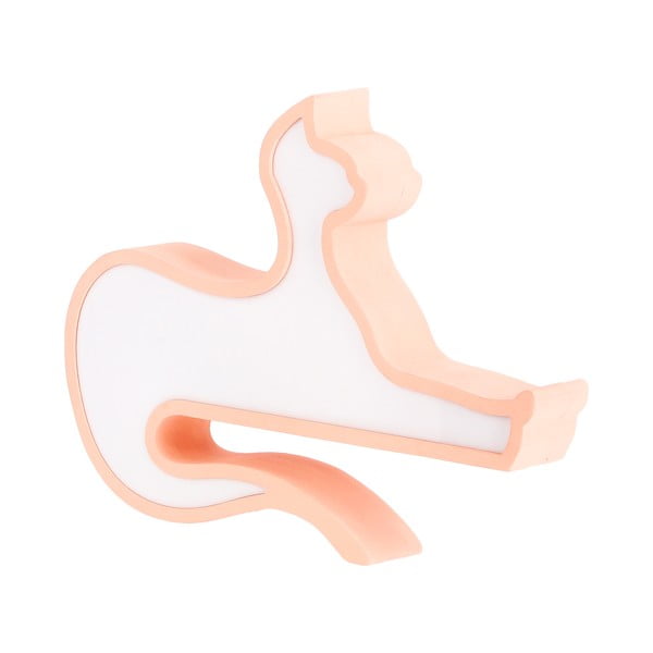 Ružová detská lampička Cat - Candellux Lighting-image-3