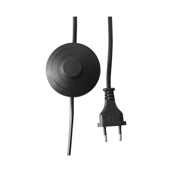 Krémovobiela/v mosadznej farbe látková stojacia lampa s ohýbateľnou konštrukciou (výška  155 cm) Kate – Ellos Home-image-4