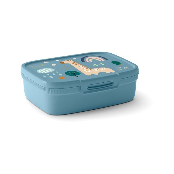 Modrý plastový detský desiatový box – Curver