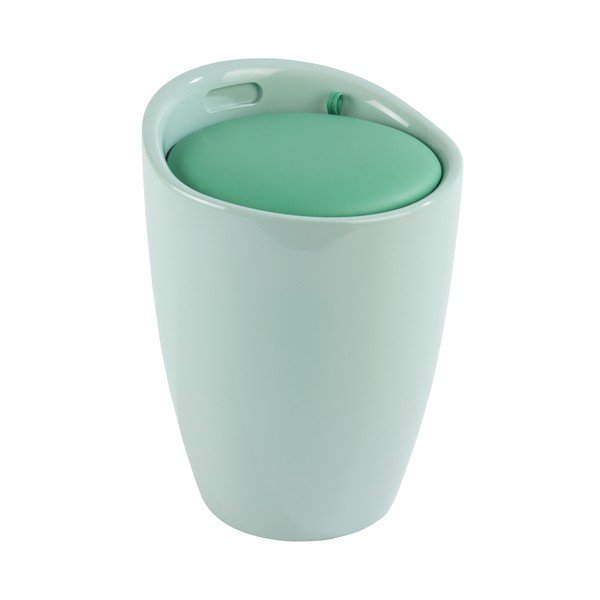 Mätový kôš na bielizeň a taburetka v jednom Wenko Candy, 20 l-image-3