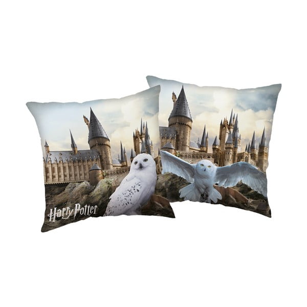Detský vankúšik 40x40 cm Harry Potter "Hedwig" – Jerry Fabrics