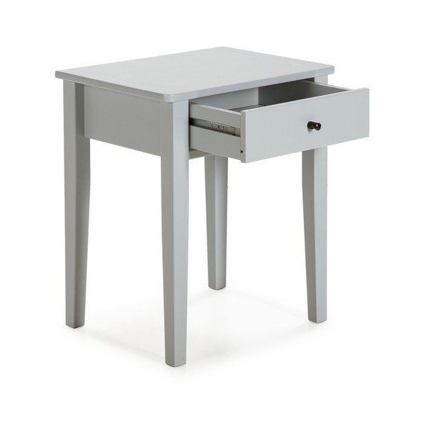 Svetlosivý nočný stolík z borovicového dreva Bart - Marckeric-image-2