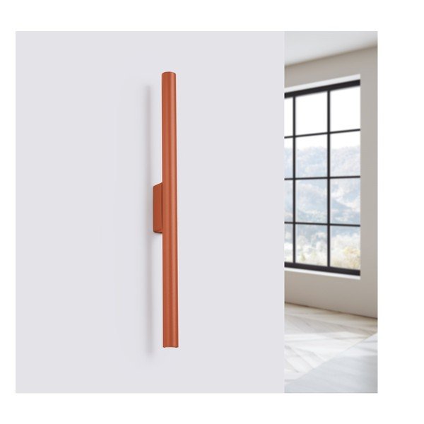 Nástenné svietidlo v tehlovej farbe Fideus – Sollux-image-2