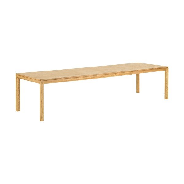 Rozkladací jedálenský stôl s prídavnou doskou v dekore duba Bowen – House Nordic-image-2