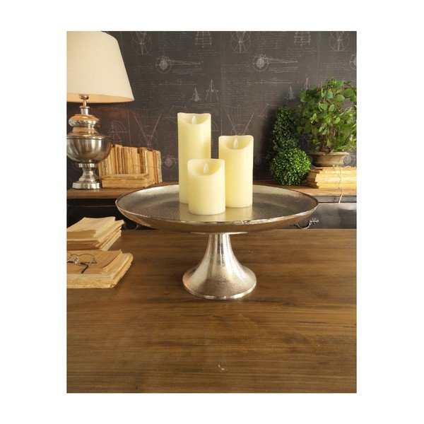 Dekoračné podnos Orchidea Milano Support Silver, ⌀ 42 cm