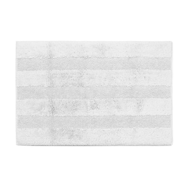 Biela kúpeľňová predložka Jalouse Maison Tapis De Bain Blanc, 60 × 90 cm