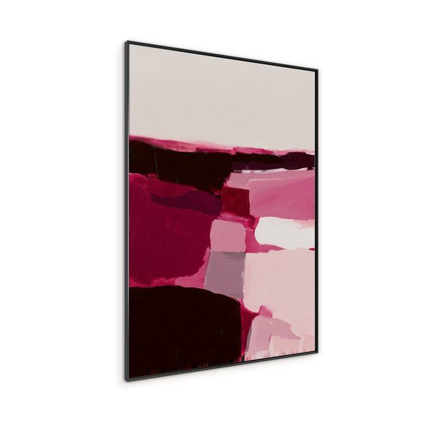 Tlačený obraz s rámom/na plátne 70x100 cm Berry Blocks – Styler-image-4