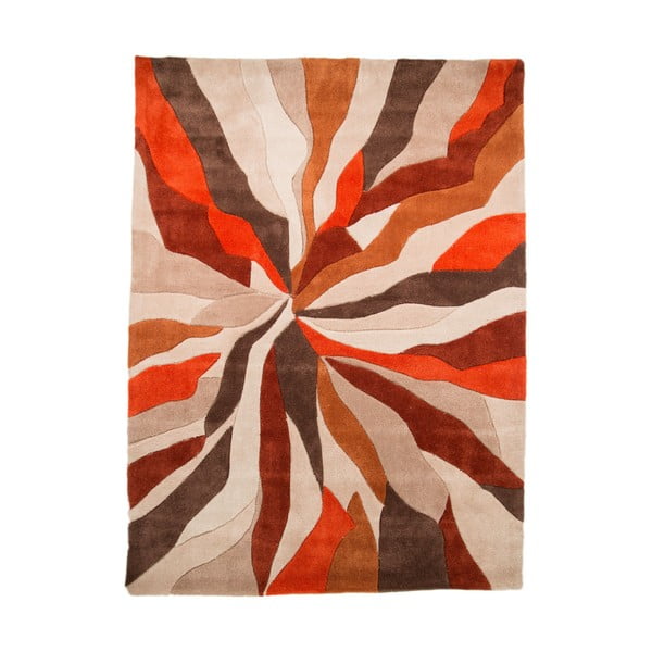 Oranžový koberec Flair Rugs Splinter, 200 x 290 cm