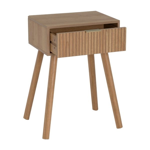 Nočný stolík v prírodnej farbe – Casa Selección-image-1