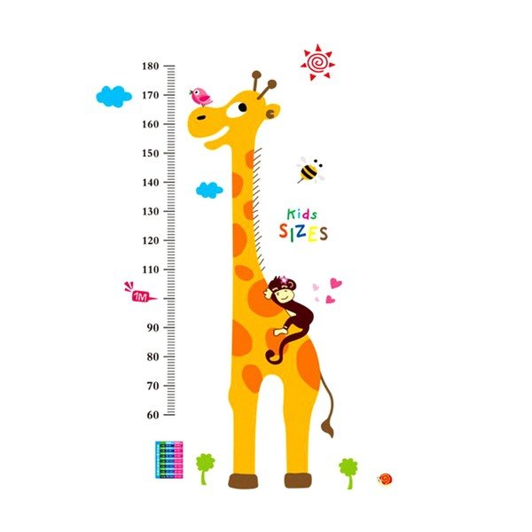 Dekoratívna samolepka Meter Giraffe-image-1