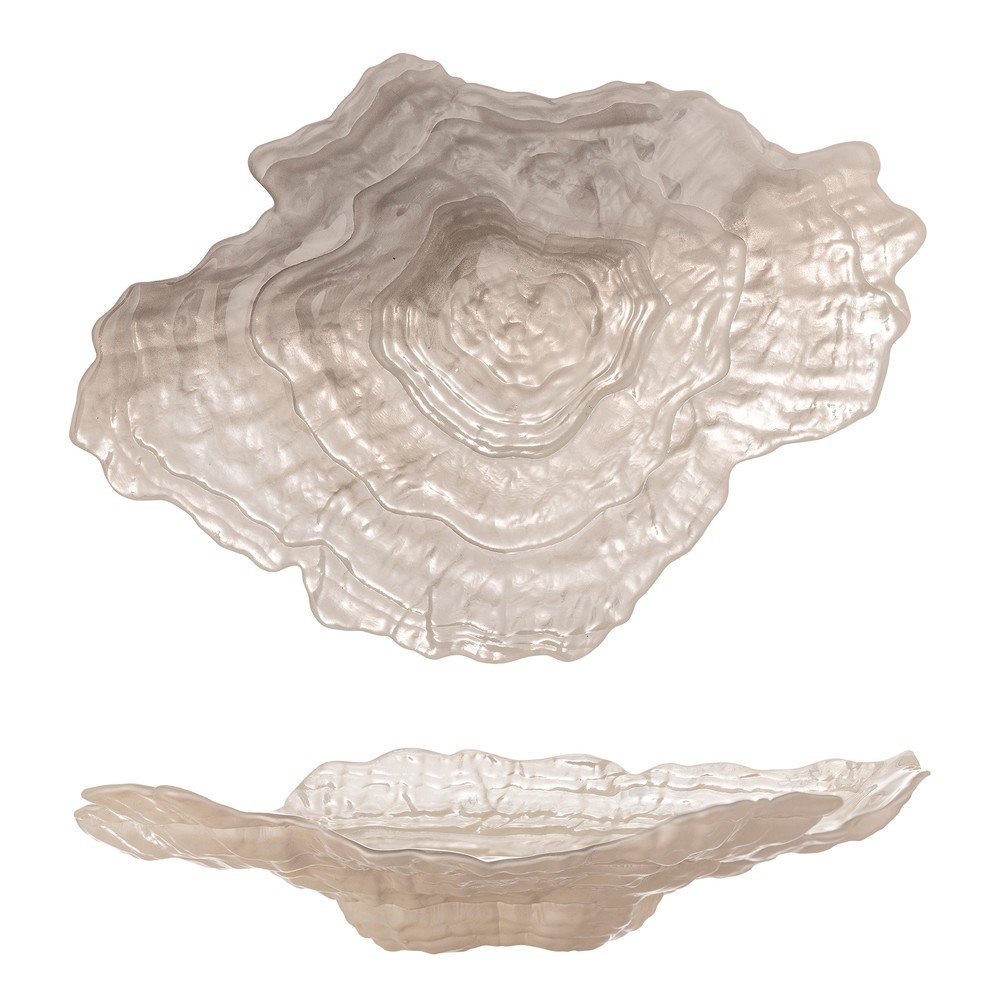 Sklenená dekoratívna misa 29x38 cm Aiku – Bloomingville