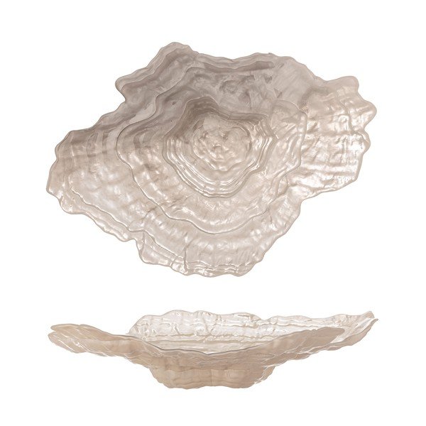 Sklenená dekoratívna misa 29x38 cm Aiku – Bloomingville