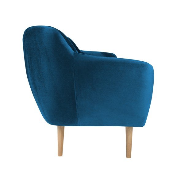 Modrá trojmiestna pohovka Mazzini Sofas Benito-image-4