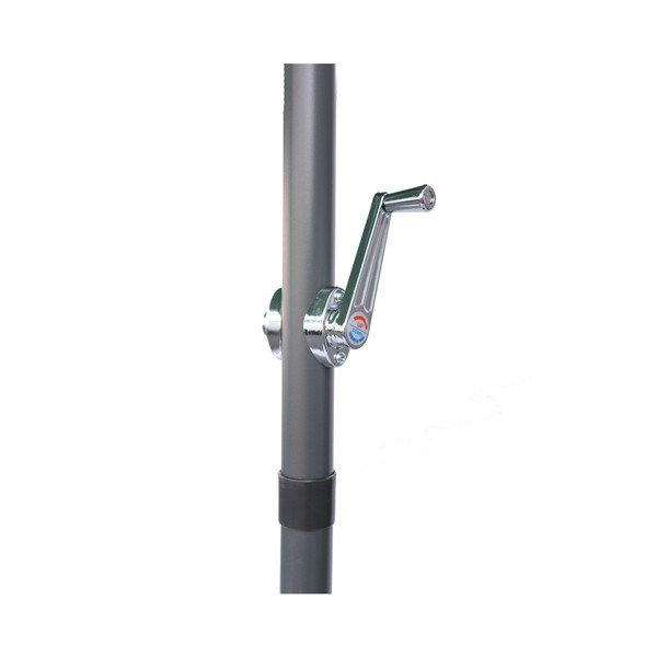 Oranžový slnečník ø 300 cm - Rojaplast-image-3