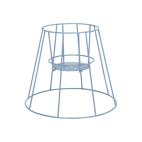 Modrý stojan na kvetináče OK Design Cibele, výška 30 cm
