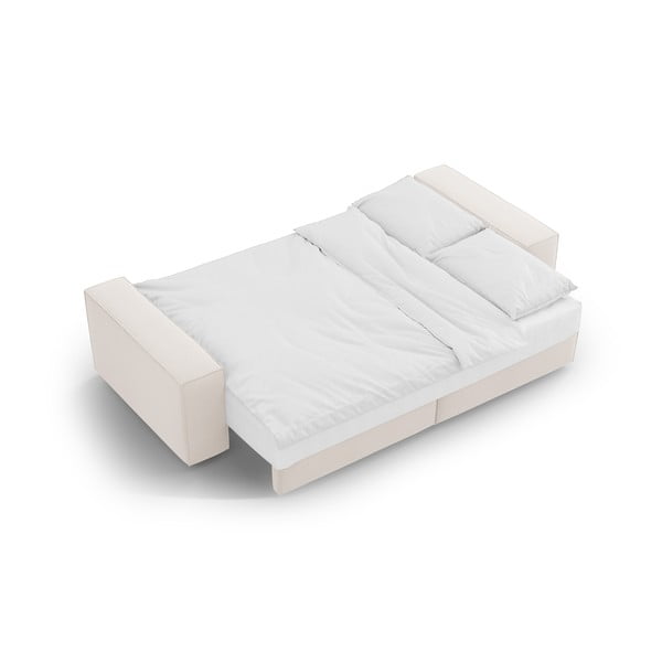 Béžová rozkladacia pohovka 247 cm Jodie – Micadoni Home-image-4