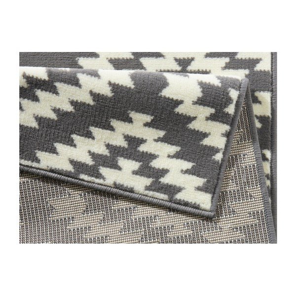 Sivo-biely behúň Hanse Home Basic Nordic, 80 x 350 cm-image-3