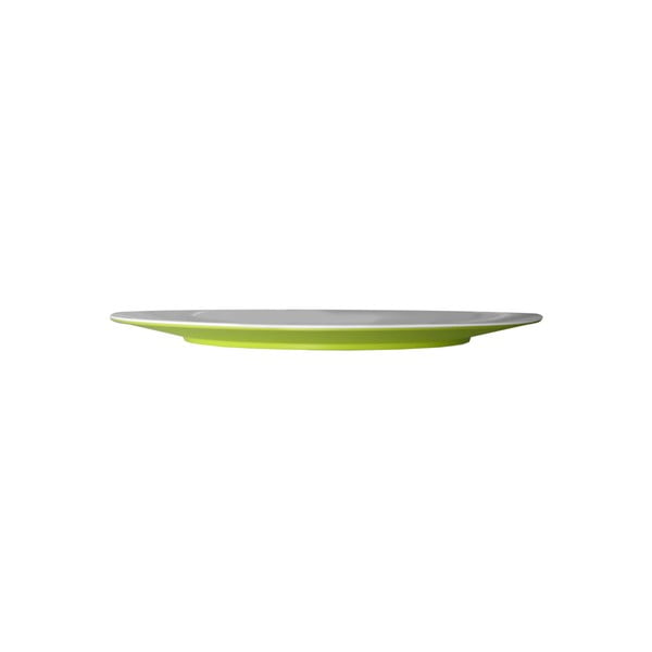 Zelený tanier Entity, 33,2 cm