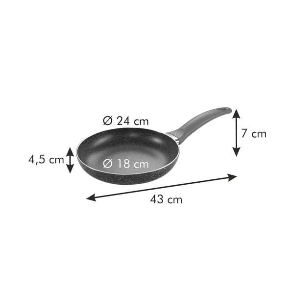 Panvica ø 24 cm Manico Rosso – Tescoma-image-4