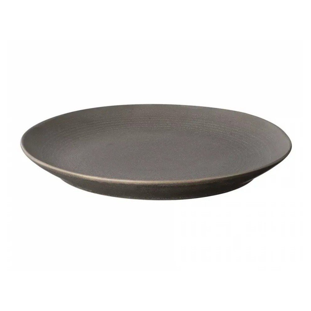 E-shop Tmavohnedý keramický tanier ø 26 cm Kumi – Blomus