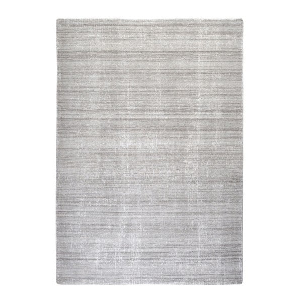 Sivý vlnený koberec The Rug Republic Medanos, 230 x 160 cm
