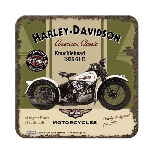 Sada 5 táciek Harley Davidson