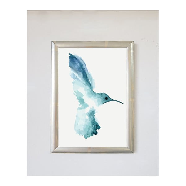 Plagát v ráme Piacenza Art Bird Right, 30 × 20 cm
