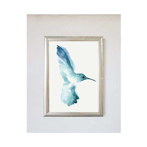 Plagát v ráme Piacenza Art Bird Right, 30 × 20 cm