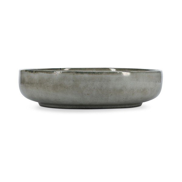 Zelený/modrý servírovací kameninový tanier ø 28 cm Meridian – Salt&Pepper-image-2