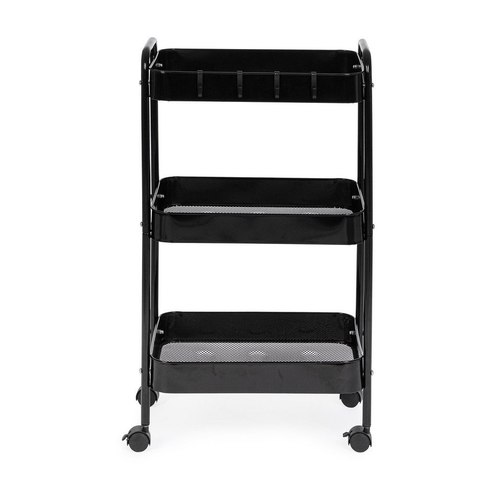 E-shop Kovový servírovací stolík na kolieskach 29,5x41 cm Leiky – Yes Everyday