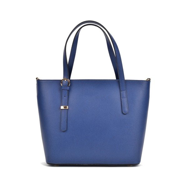 Modrá kožená kabelka Magnotti Bags Francesca-image-1