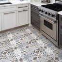 Vodoodolná samolepka na podlahu Ambiance Brown Style, 100 × 60 cm