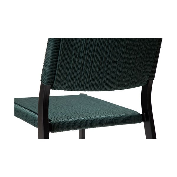 Tyrkysovomodrá jedálenská stolička Loop – DAN-FORM Denmark-image-1