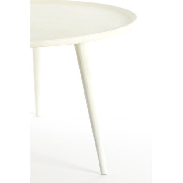 Kovový okrúhly odkladací stolík ø 59 cm Babína – Light & Living-image-3