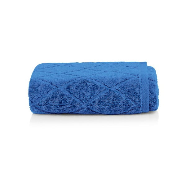 Modrý bavlnený uterák Maison Carezza Livorno, 50 × 90 cm