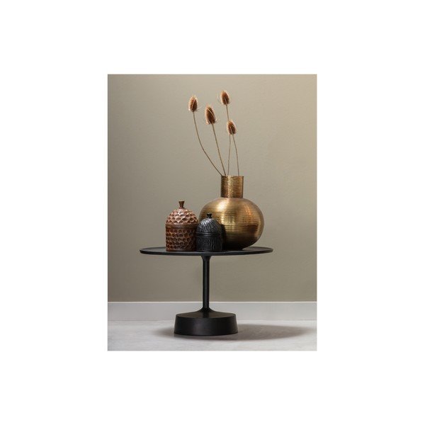 Kovová váza ve zlatém dekore WOOOD Pixie-image-2