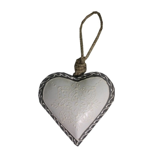 Dekoratívne srdce Antic Line Light Heart, 10 cm
