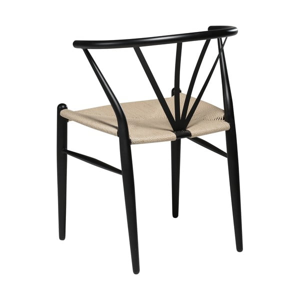 Čierna jedálenská stolička DAN–FORM Denmark Delta-image-2