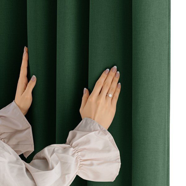 Tmavozelený dimout záves 140x250 cm Calisto – Filumi-image-4
